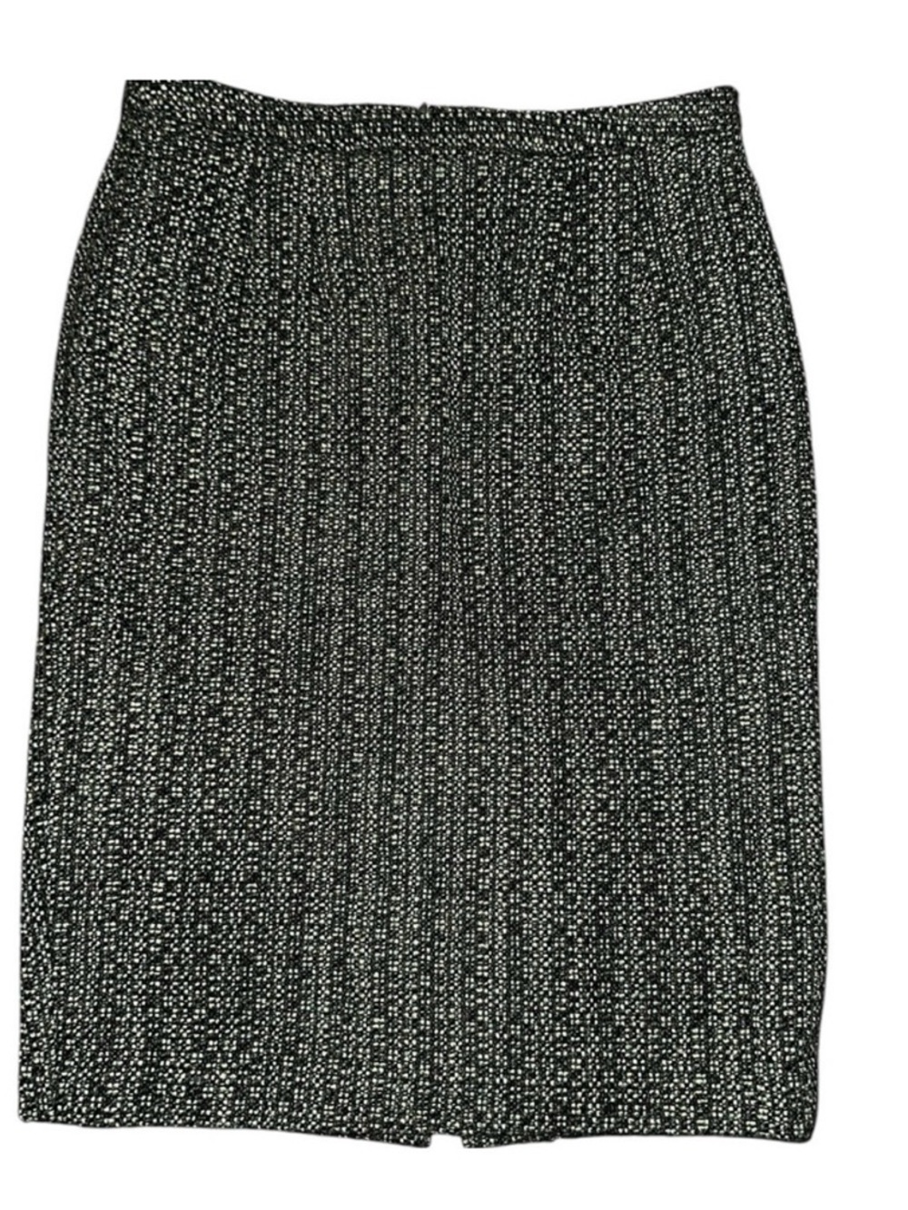 LOFT Ann Taylor | Green Tweed Wool Blend Pencil Skirt - Size 2 - Picture 1 of 8